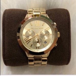 MK gold women’s watch